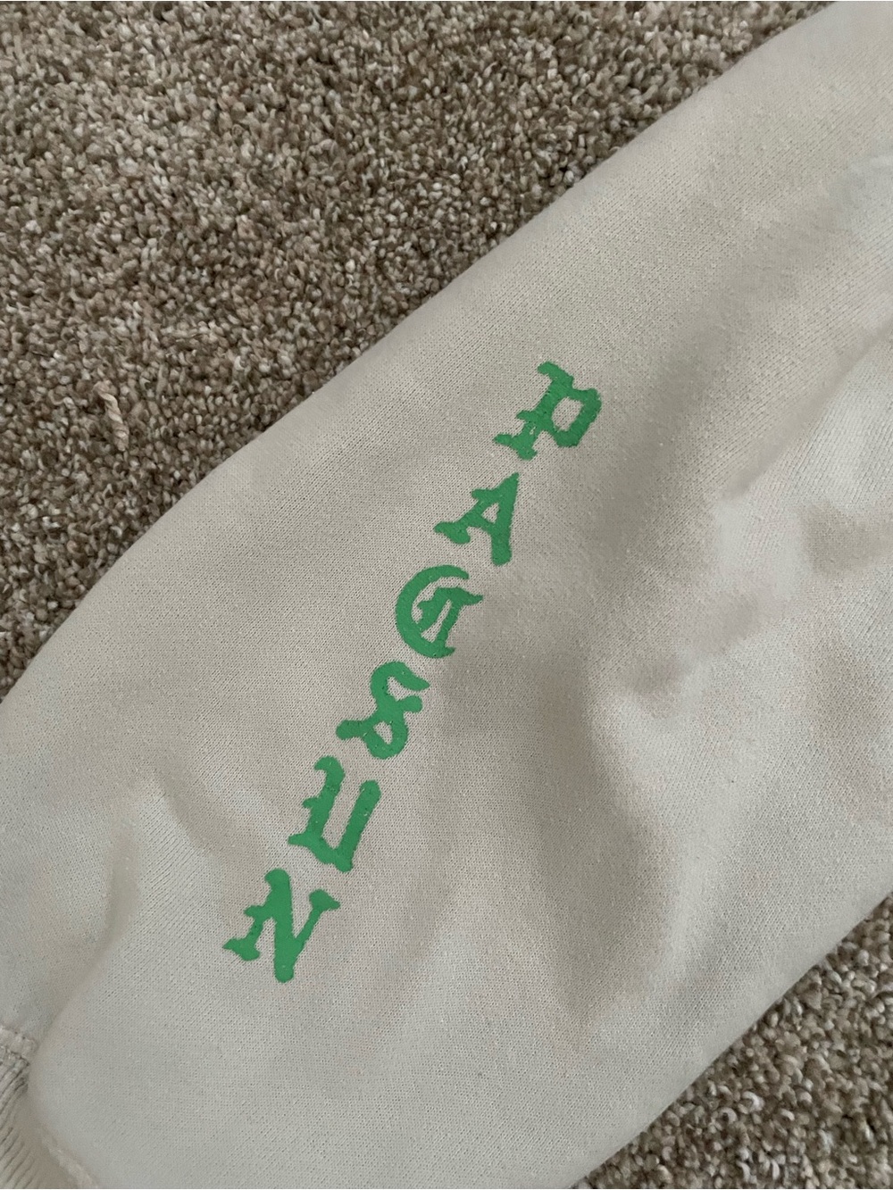 pacsun cream graphic hoodie - Picture 6 of 11